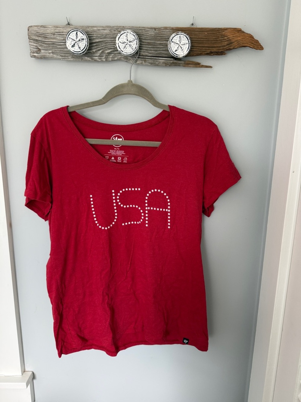 ‘47 Brand Women’s Patriotic Tee XL